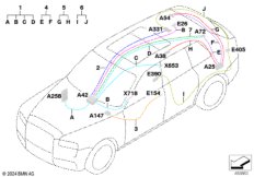 Рем.каб.осн.жгута проводов антенна/коакс