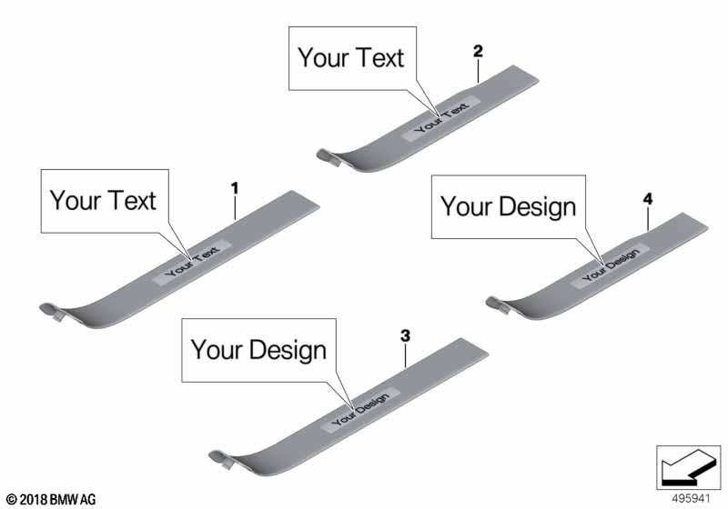 Дооснащение, гравиров.рифленые накладки