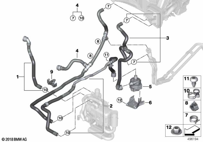 Шланги ОЖ автономной системы отопления
