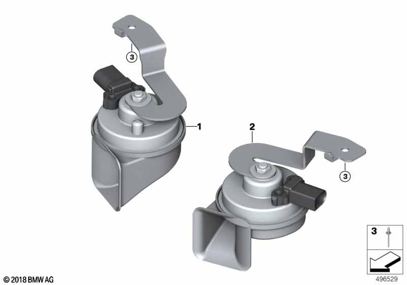 Фанфарн.звуковой сигнал ВЧ