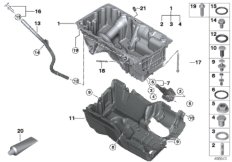 Масляный картер/маслоизмерит.приспособл.