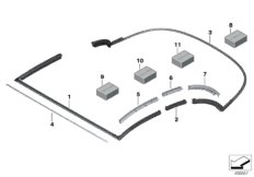 Складной верх, уплотнения