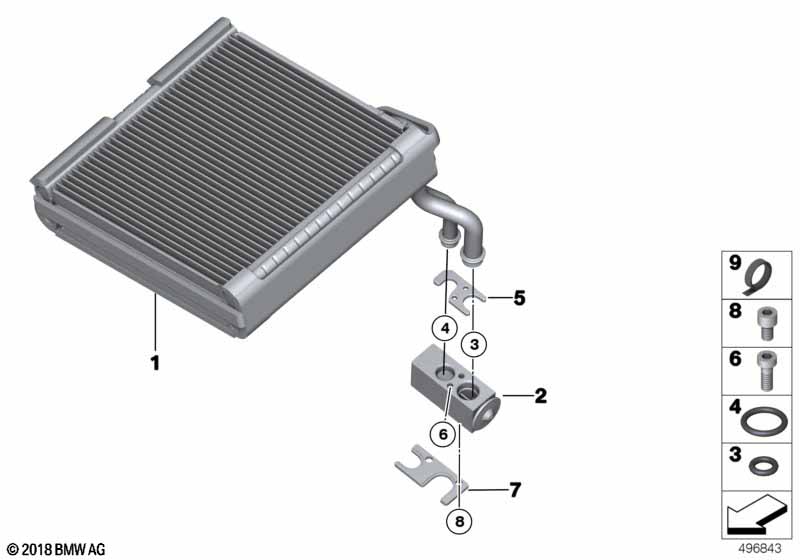 Испаритель/ предохранительный клапан