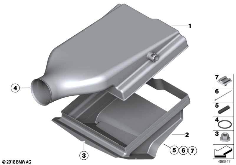 Корпус испарителя