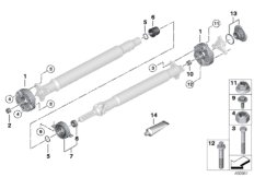 Эласт.муфта/пром.опора/закл.гайка