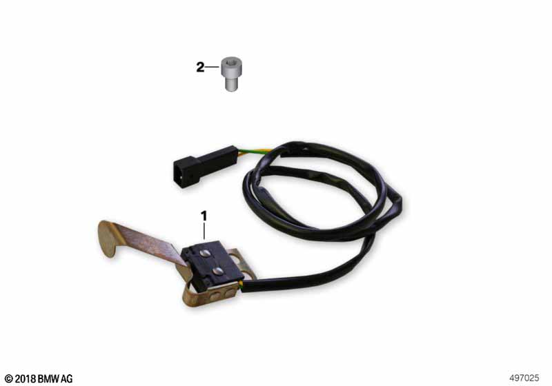 Выключатель стоп-сигналов ножн.тормоза