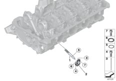 Головка бл.цил. - дополнит.эл.элементы