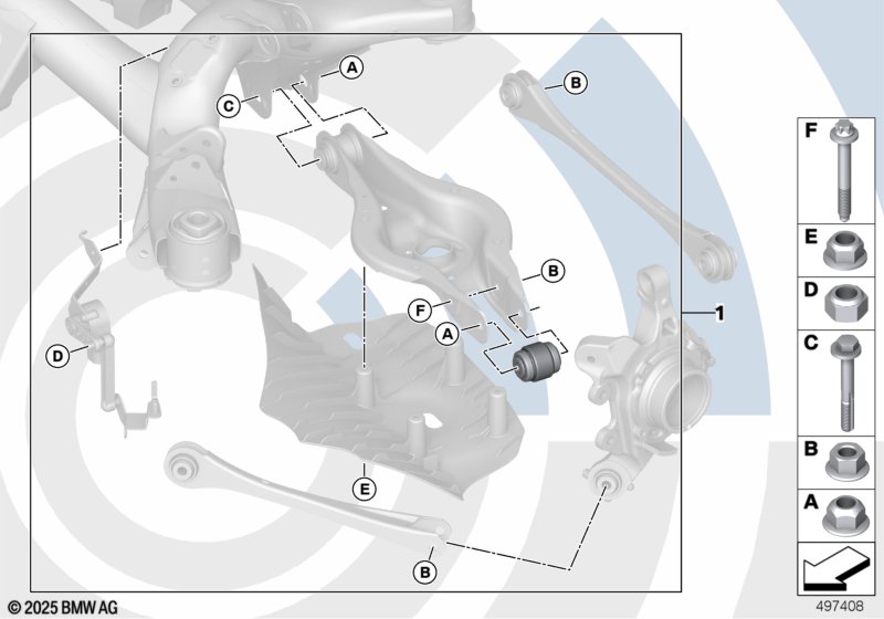 Ремкомплект шарового шарнира