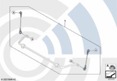Ремкомплект стойки штанги стабилизатора