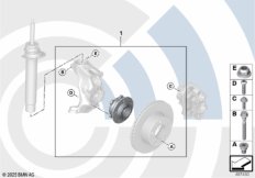 Рем.комплект ступицы переднего колеса