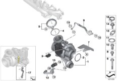Турбонагнетатель со смазкой