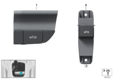 Переключатель складного верха кабриолета