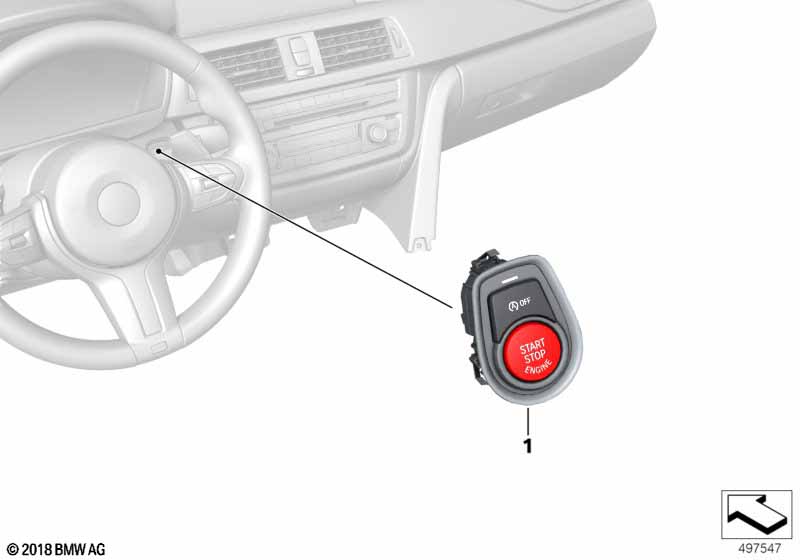 Дооснащен.выключателем Старт/Стоп красн