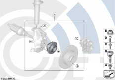 Рем.комплект ступицы переднего колеса