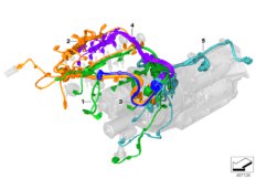 жгут проводов двигателя