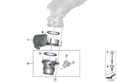 Корпус дроссельной заслонки