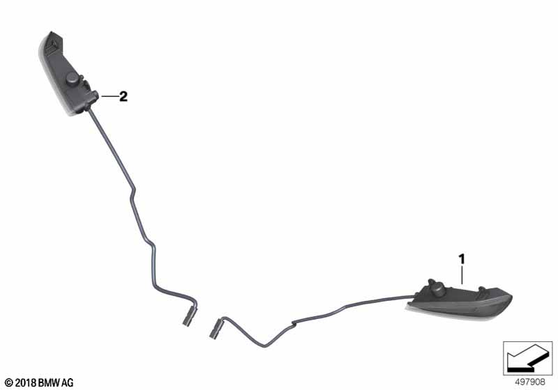 Фонарь указателя поворота Пд
