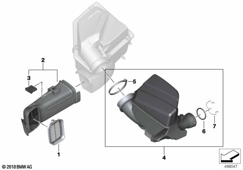 Всасывающий диффузор G20 G21 G28