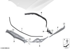 Уплотнители капота