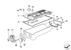 Головка блока цилиндров-доп.элементы