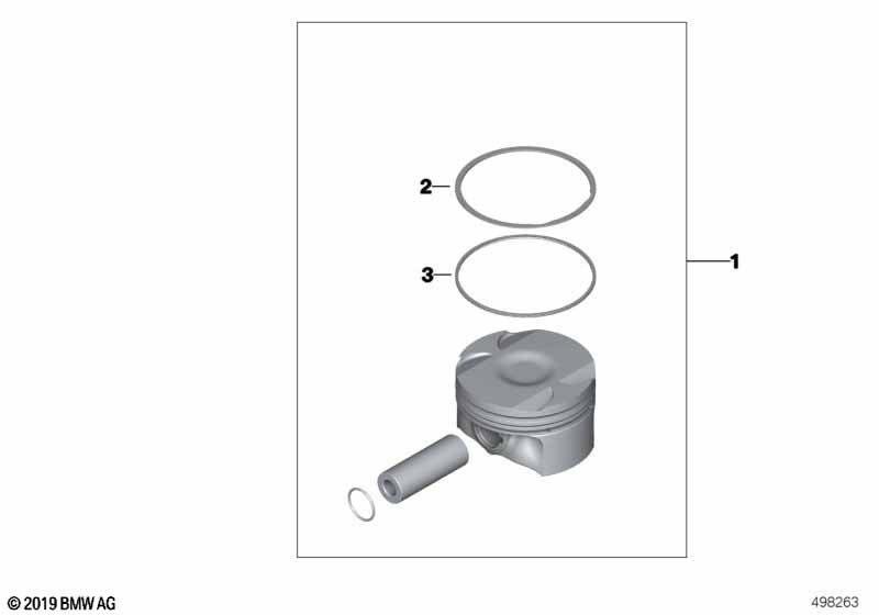 Поршень кривошипно-шатунного механизма