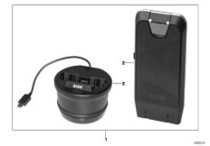 Универсальная станция беспроводн.зарядки