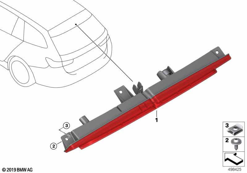 Третий фонарь стоп-сигнала