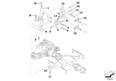 Задний мост с подвеской