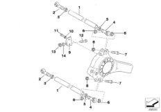 Задний мост с подвеской