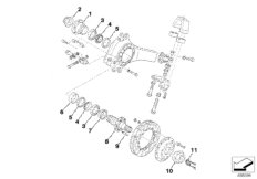 Задний мост с подвеской