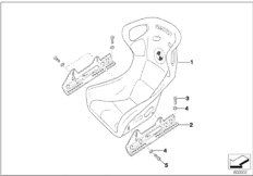 Сиденье Пд в сборе