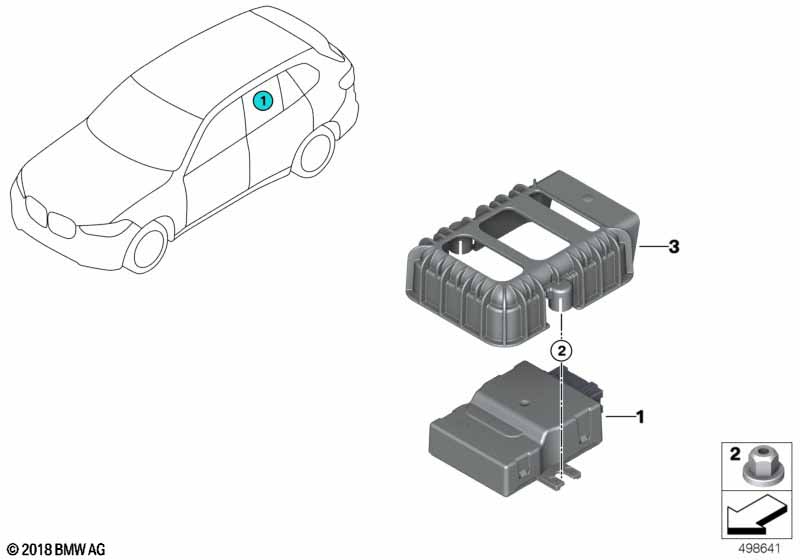 U10/G60/G45/G07N ЭБУ топливного насоса