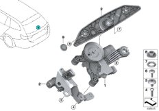 Детали очистителя заднего стекла