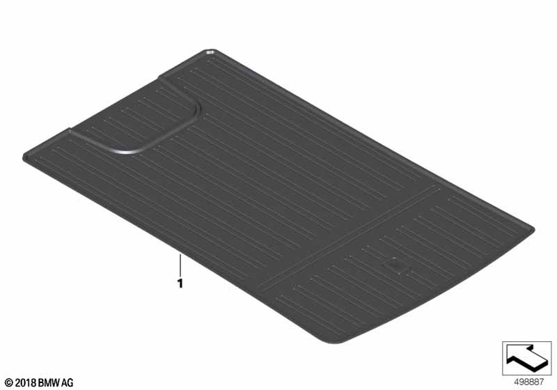 Напольный коврик, всесезонный