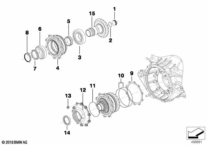 Детали коробки передач