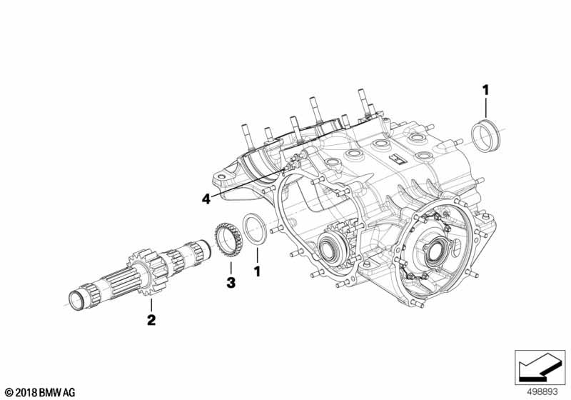 Детали коробки передач