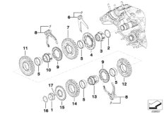 Детали коробки передач