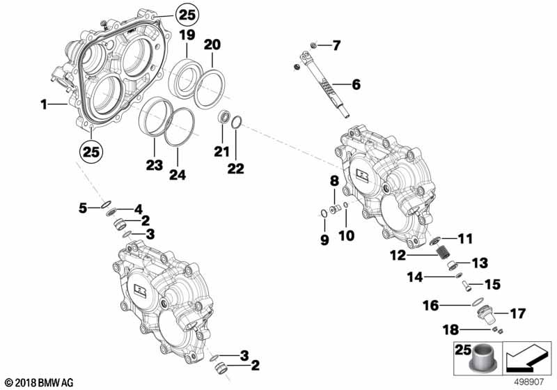 Детали коробки передач
