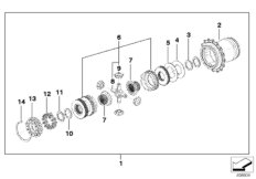 Детали коробки передач