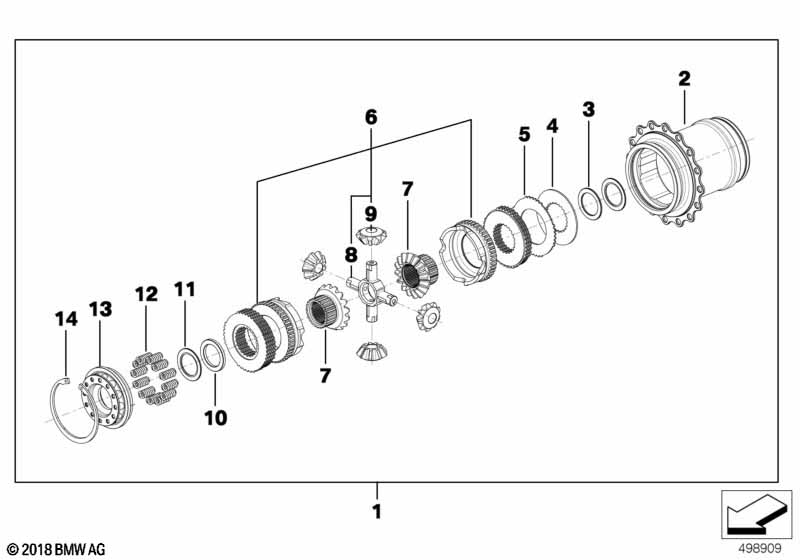 Детали коробки передач