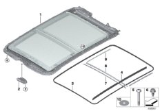 Панорамная крыша с электроприводом