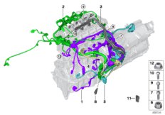 жгут проводов двигателя