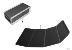 Подставка для ног, складное сиденье
