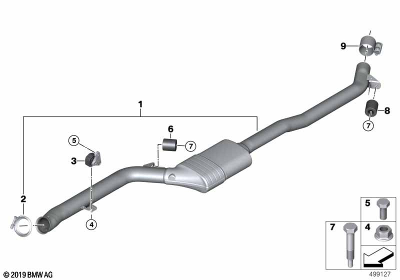 Система выпуска ОГ Пд