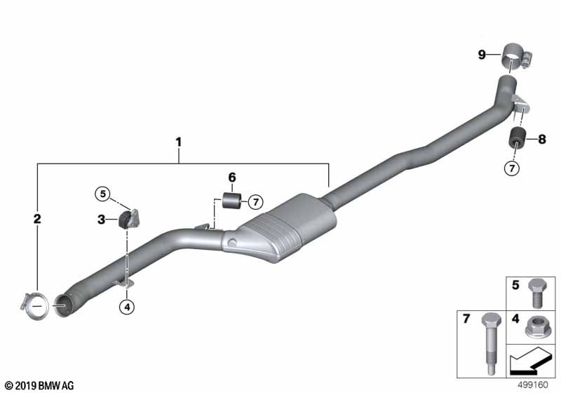 Система выпуска ОГ Пд