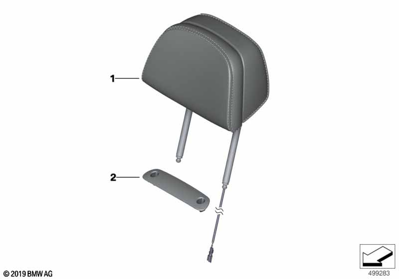 Инд.подголовник передн.сид.пов.комфортн.