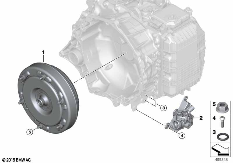 GA8G45AW гидротрансформатор/термостат
