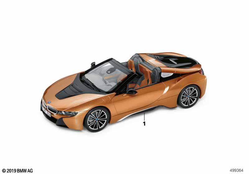 BMW Miniaturen - i8 Roadster 1:43