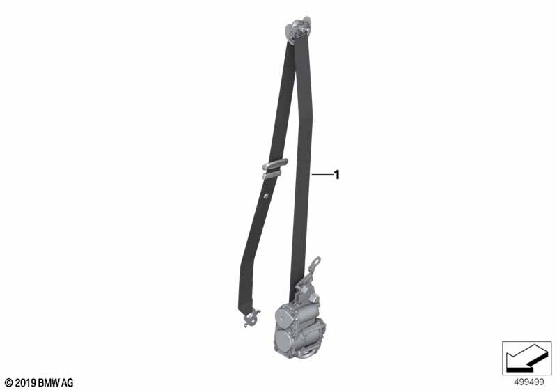 Individual ремень безоп.впереди