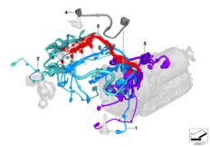 жгут проводов двигателя